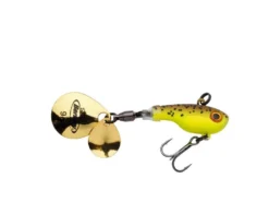 Berkley Pulse Spintail Brown Chartreuse Roofvis Spinnerbait 5g